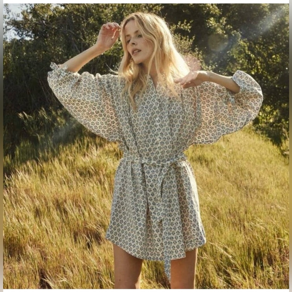 DOEN Opal dress w/ tie